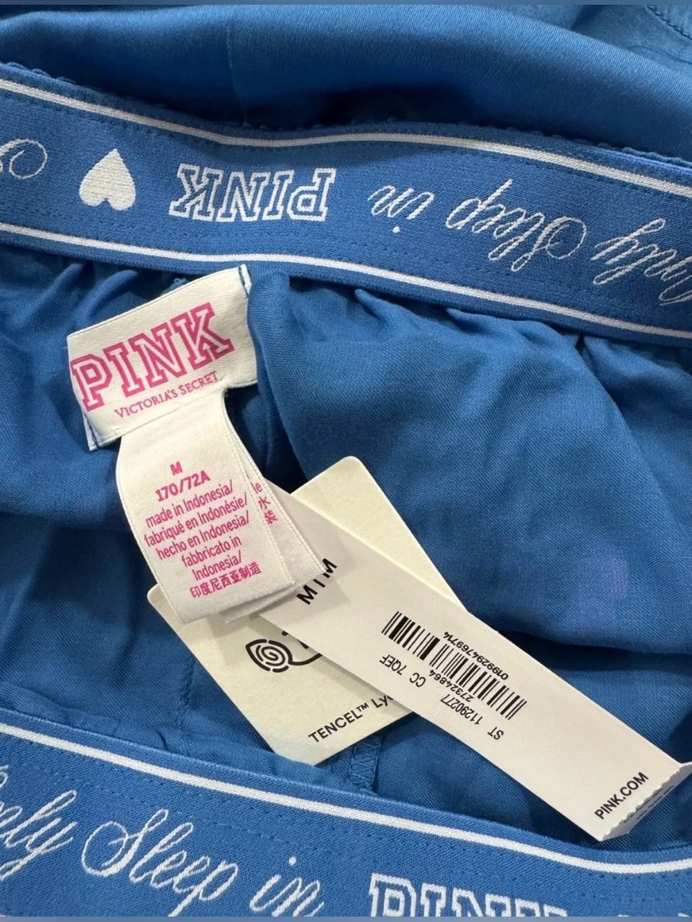 Victoria's Secret PINK Silky Sleep Boxy Pajama Shorts